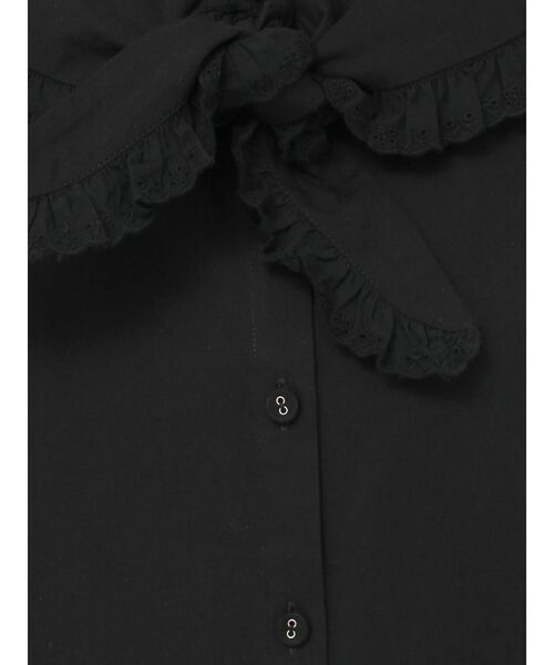 merry jenny（メリージェニー）の「スカーフブラウス（シャツ/ブラウス・レディース・アイボリー/ブラック・FREE）」の9枚目の写真