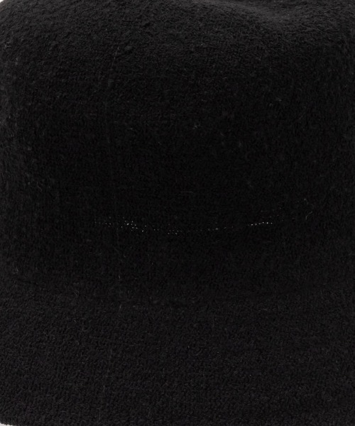 HusHusH（ハッシュアッシュ）の「HusHusH ハッシュアッシュ サイズ調整可能 ブークレーサーモハット（ハット・レディース・ブラック/アイボリー・フリー）」の6枚目の写真