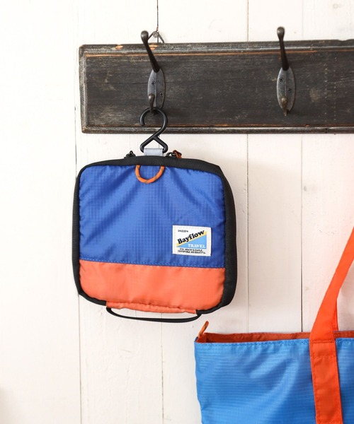 COBMASTER（コブマスター）の「【Cobmaster（コブマスター）×BAYFLOW】ガジェットポーチ（ポーチ・レディース・ブラック/ブルー/ホワイト・0）」の3枚目の写真