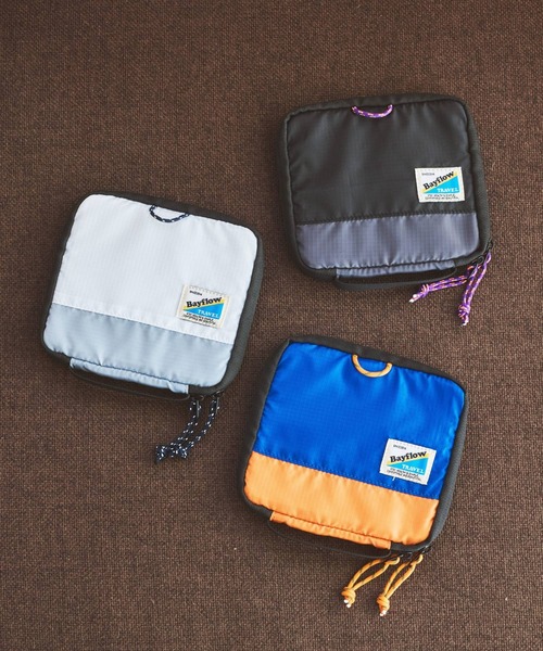 COBMASTER（コブマスター）の「【Cobmaster（コブマスター）×BAYFLOW】ガジェットポーチ（ポーチ・レディース・ブラック/ブルー/ホワイト・0）」の12枚目の写真