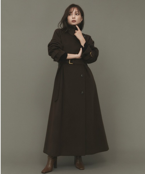 定価24万 Mackintosh HYKE ゴム引きトレンチコート ぷかぷか サイズ2