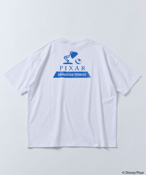 FREAK'S STORE（フリークスストア）の「限定展開/PIXAR ピクサー/別注 ビッグシルエット バックプリント クルーネックTシャツ（Tシャツ/カットソー・メンズ・グレー/ホワイト/ブラック/ピンク・LARGE/MEDIUM/SMALL）」の20枚目の写真