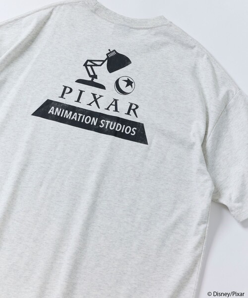FREAK'S STORE（フリークスストア）の「限定展開/PIXAR ピクサー/別注 ビッグシルエット バックプリント クルーネックTシャツ（Tシャツ/カットソー・メンズ・グレー/ホワイト/ブラック/ピンク・LARGE/MEDIUM/SMALL）」の15枚目の写真