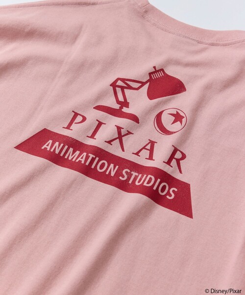 FREAK'S STORE（フリークスストア）の「限定展開/PIXAR ピクサー/別注 ビッグシルエット バックプリント クルーネックTシャツ（Tシャツ/カットソー・メンズ・グレー/ホワイト/ブラック/ピンク・LARGE/MEDIUM/SMALL）」の17枚目の写真
