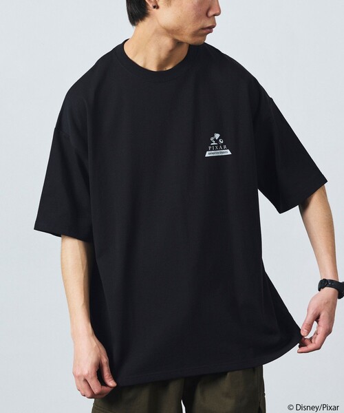 FREAK'S STORE（フリークスストア）の「限定展開/PIXAR ピクサー/別注 ビッグシルエット バックプリント クルーネックTシャツ（Tシャツ/カットソー・メンズ・グレー/ホワイト/ブラック/ピンク・LARGE/MEDIUM/SMALL）」の7枚目の写真