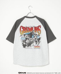 GREMLINS グレムリン ラグランプリントTシャツ