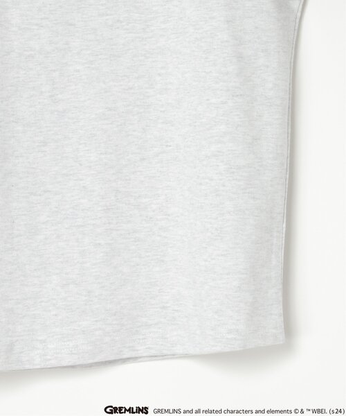 VENCEEXCHANGE(ヴァンスエクスチェンジ)の「GREMLINS グレムリン ラグランプリントTシャツ(Tシャツ/カットソー・メンズ・ホワイト/ブラック/ライトグレー・LL/L/M)」の6枚目の写真