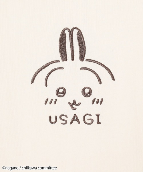 Honeys（ハニーズ）の「ちいかわ／Ｔシャツ（Tシャツ/カットソー・レディース・ピンク/ホワイト/ベージュ・LL/S/M/L）」の15枚目の写真