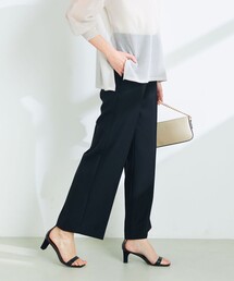 NOLLEY’S Sophi | 《セットアップ対応》ウォッシャブルマットサテンワイドストレートパンツ(その他パンツ)