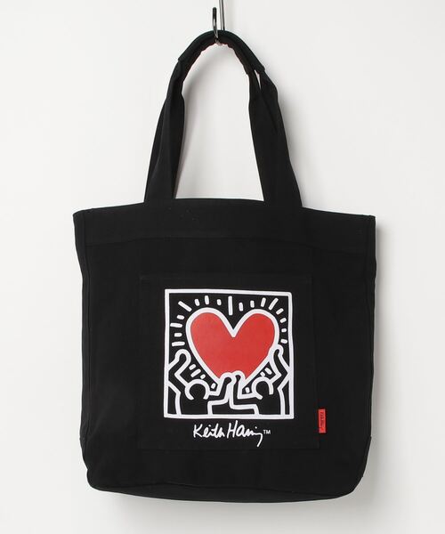 Keith Haring(キース・ヘリング)の「Keith Haring/ / コットンキャンバストート /(トートバッグ・メンズ・ホワイト系その他/ブラック系その他4/ブラック系その他2/ホワイト系その他6/ブラック系その他/ホワイト系その他2/ブラック系その他3/ホワイト系その他4/ブラック系その他5/ホワイト系その他3・ONESIZE)」の17枚目の写真