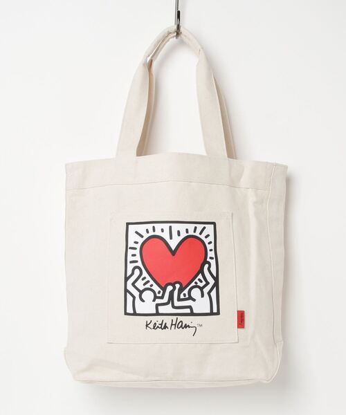 Keith Haring(キース・ヘリング)の「Keith Haring/ / コットンキャンバストート /(トートバッグ・メンズ・ホワイト系その他/ブラック系その他4/ブラック系その他2/ホワイト系その他6/ブラック系その他/ホワイト系その他2/ブラック系その他3/ホワイト系その他4/ブラック系その他5/ホワイト系その他3・ONESIZE)」の19枚目の写真