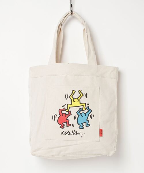 Keith Haring(キース・ヘリング)の「Keith Haring/ / コットンキャンバストート /(トートバッグ・メンズ・ホワイト系その他/ブラック系その他4/ブラック系その他2/ホワイト系その他6/ブラック系その他/ホワイト系その他2/ブラック系その他3/ホワイト系その他4/ブラック系その他5/ホワイト系その他3・ONESIZE)」の20枚目の写真