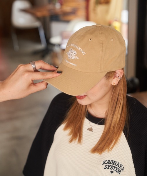★OY★FLOWER LOGO CAP-BLACK★正規品/韓国直送料込/人気 flower logo cap / フラワーロゴキャップ（キャップ