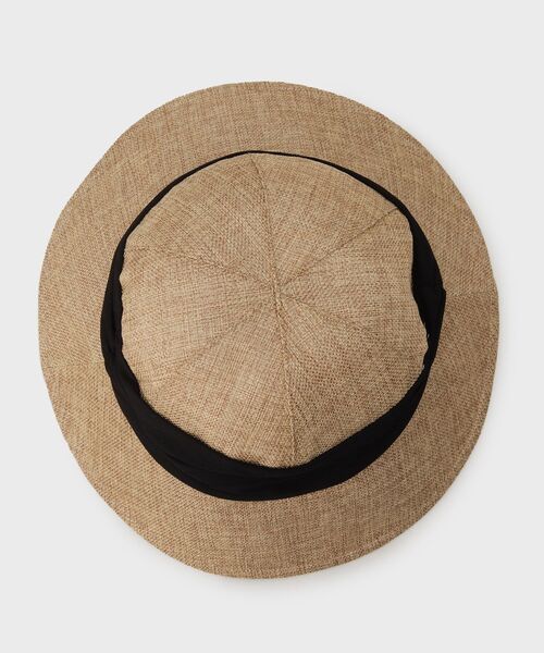 UNTITLED（アンタイトル）の「◆【柔らかい／洗える】ドレープリボンハット（ハット・レディース・ベージュ系その他7/ベージュ系4・99）」の6枚目の写真