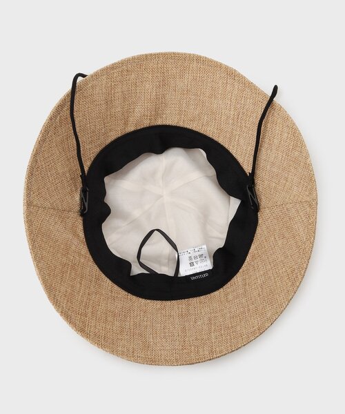 UNTITLED（アンタイトル）の「◆【柔らかい／洗える】ドレープリボンハット（ハット・レディース・ベージュ系その他7/ベージュ系4・99）」の7枚目の写真