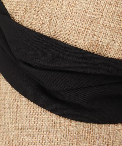 UNTITLED（アンタイトル）の「◆【柔らかい／洗える】ドレープリボンハット（ハット・レディース・ベージュ系その他7/ベージュ系4・99）」の10枚目の写真