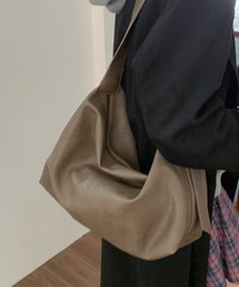 aimoha | PUレザー大きめショルダーバッグ(ショルダーバッグ)