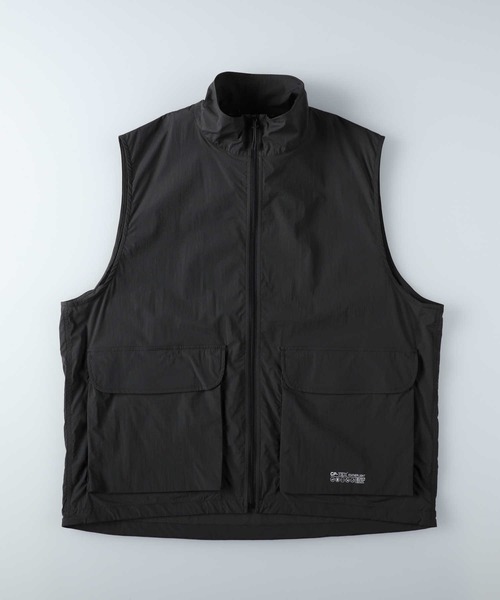 CAMP7（キャンプセブン）の「【CAMP7】ＣＰＴＥＸパッカブルベスト（ベスト・メンズ・ブラック/グレー・M/L/XL）」の10枚目の写真