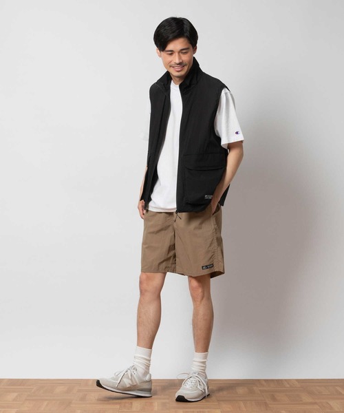 CAMP7（キャンプセブン）の「【CAMP7】ＣＰＴＥＸパッカブルベスト（ベスト・メンズ・ブラック/グレー・M/L/XL）」の3枚目の写真