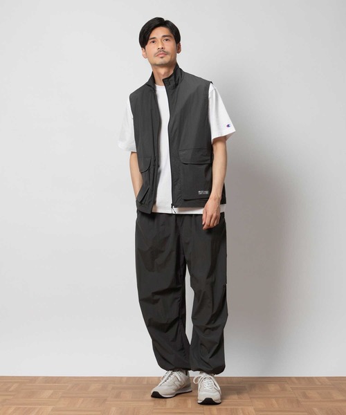 CAMP7（キャンプセブン）の「【CAMP7】ＣＰＴＥＸパッカブルベスト（ベスト・メンズ・ブラック/グレー・M/L/XL）」の14枚目の写真