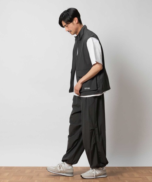 CAMP7（キャンプセブン）の「【CAMP7】ＣＰＴＥＸパッカブルベスト（ベスト・メンズ・ブラック/グレー・M/L/XL）」の13枚目の写真