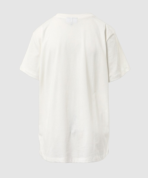 GANNI(ガニー)の「Thin Jersey Loveclub Relaxed T-shirt(Tシャツ/カットソー・レディース・ホワイト・L/M/S/XS)」の2枚目の写真