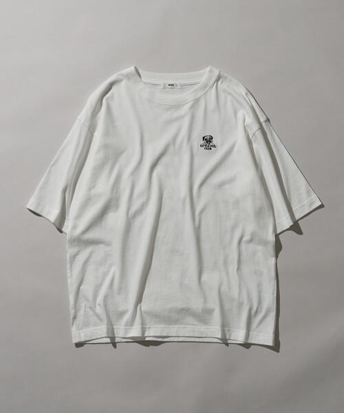 WEGO（ウィゴー）の「WEGO/リラックスフィットワンポイントT（Tシャツ/カットソー・メンズ・ホワイト/ダークグリーン/グレー/サックスブルー/ブラック/ホワイト系その他/その他1/その他2/その他3・MEDIUM/LARGE/SMALL）」の18枚目の写真