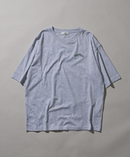 WEGO（ウィゴー）の「WEGO/リラックスフィットワンポイントT（Tシャツ/カットソー・メンズ・ホワイト/ダークグリーン/グレー/サックスブルー/ブラック/ホワイト系その他/その他1/その他2/その他3・MEDIUM/LARGE/SMALL）」の22枚目の写真