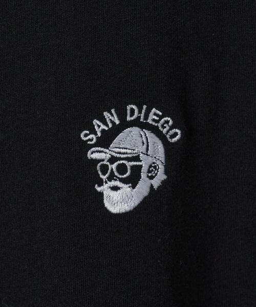 WEGO（ウィゴー）の「WEGO/リラックスフィットワンポイントT（Tシャツ/カットソー・メンズ・ホワイト/ダークグリーン/グレー/サックスブルー/ブラック/ホワイト系その他/その他1/その他2/その他3・MEDIUM/LARGE/SMALL）」の21枚目の写真