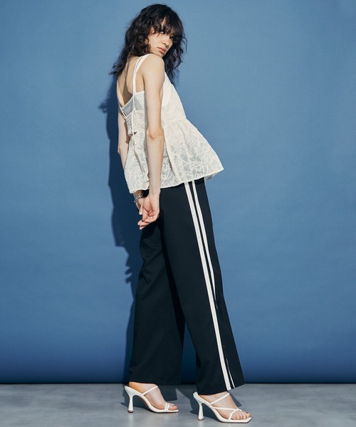 Laule'a レディース　フラワー　ジャガード　キャミソール　セット セレクトファッション・ .+*:laule'a*:｡. | 10.1 tue 21:00