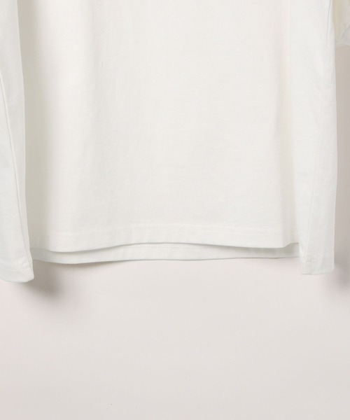 BAYFLOW（ベイフロー）の「[シアーな袖が旬]パフスリーブＴシャツ（Tシャツ/カットソー・レディース・オフホワイト/レッド/ブラック・FREE）」の19枚目の写真