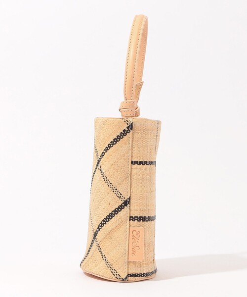 TOMORROWLAND （トゥモローランド）の「ELE SAC PAPLIO MINI バケットバッグ（かごバッグ・レディース・ブラック系その他/ブルー系その他・FREE）」の4枚目の写真