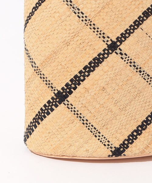 TOMORROWLAND （トゥモローランド）の「ELE SAC PAPLIO MINI バケットバッグ（かごバッグ・レディース・ブラック系その他/ブルー系その他・FREE）」の7枚目の写真