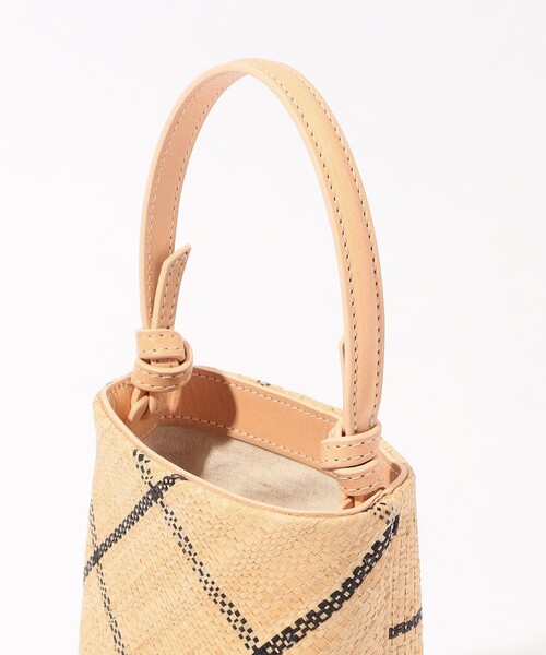 TOMORROWLAND （トゥモローランド）の「ELE SAC PAPLIO MINI バケットバッグ（かごバッグ・レディース・ブラック系その他/ブルー系その他・FREE）」の8枚目の写真