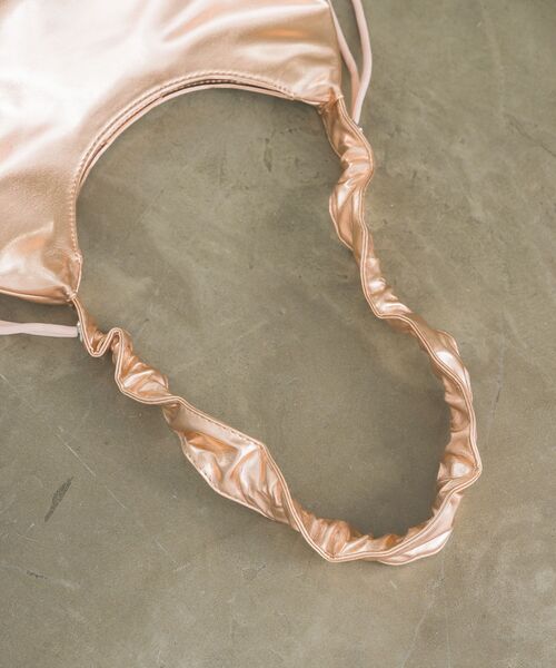 RETRO GIRL（レトロガール）の「フリルハンドルミニバッグ（ショルダーバッグ・レディース・シルバー/ブラック/オレンジ・ONE SIZE）」の13枚目の写真