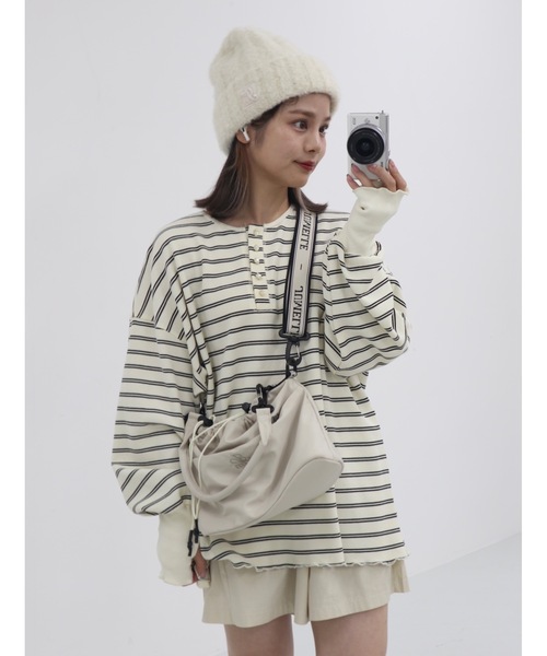 大容量】Jacquard messenger bag（ショルダーバッグ）｜jumelle
