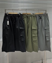 BY ATTENTION（バイアテンション）の「BIG SALE開催中！【BY ATTENTION】 ドローストリング コットン ワイドカーゴパンツ（カーゴパンツ）」