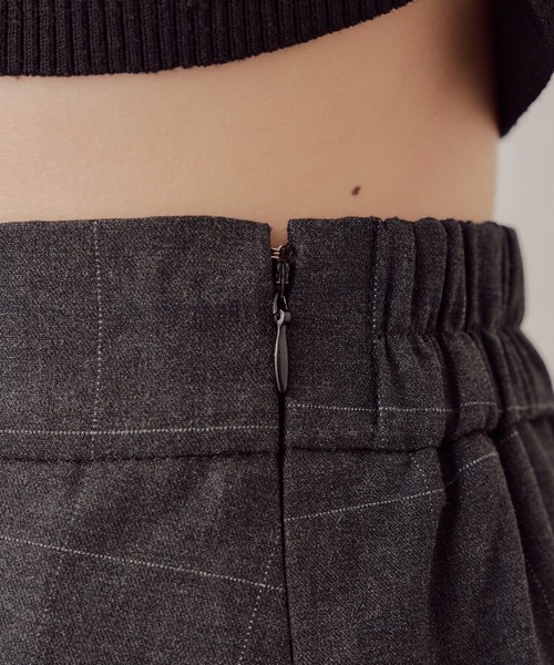 Chico（チコ）の「【WEB限定/REVIVAL】ワイドプリーツミニスカパン（スカート・レディース・ブラック/グレー/グレー系その他2・0/1）」の12枚目の写真