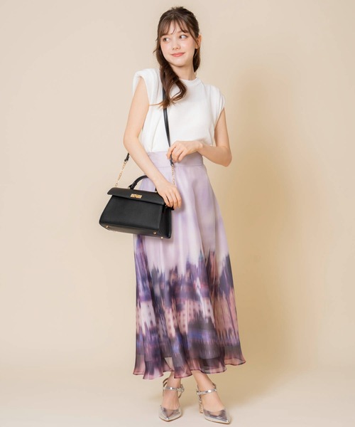 NOELA(ノエラ)の「ワイドフラップレザーバッグ(ハンドバッグ・レディース・ブラック/ライトグリーン/ブラウン・フリー)」の14枚目の写真