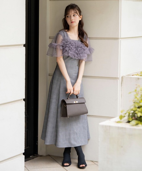NOELA(ノエラ)の「ワイドフラップレザーバッグ(ハンドバッグ・レディース・ブラック/ライトグリーン/ブラウン・フリー)」の6枚目の写真