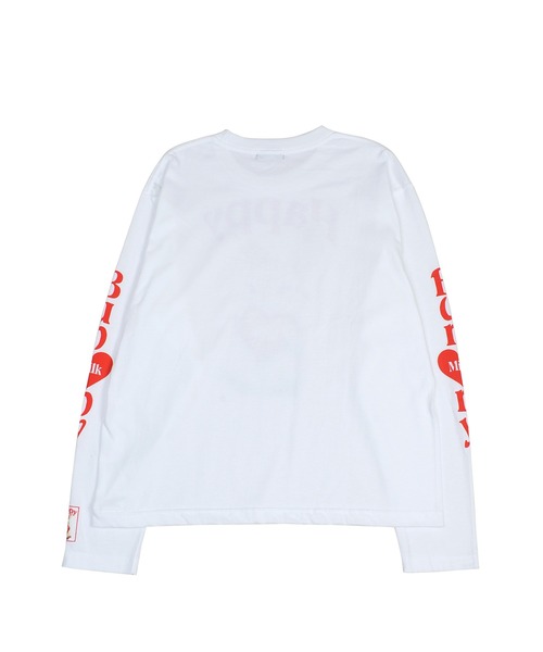 MILK(ミルク)の「HAPPY BUNNY ロングTシャツ(Tシャツ/カットソー・レディース・C/A/B・FREE)」の5枚目の写真