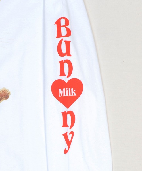 MILK(ミルク)の「HAPPY BUNNY ロングTシャツ(Tシャツ/カットソー・レディース・C/A/B・FREE)」の12枚目の写真