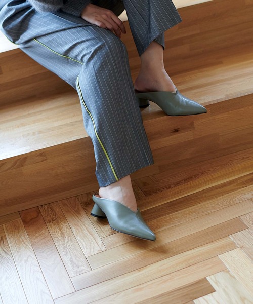 【セール】ピンストライプワイドパンツ（その他パンツ）｜Jines（ジネス）