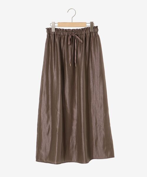 le.coeur blanc（ルクールブラン）の「ソフトグリッターナロースカート（スカート・レディース・ブラック/モカ/オフホワイト・38）」の16枚目の写真