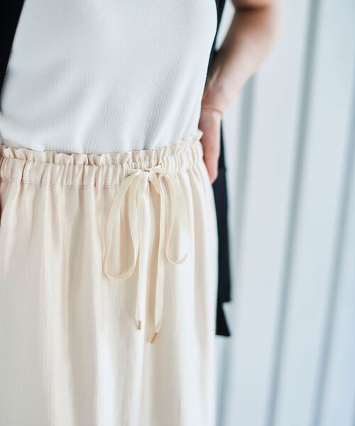 【セール】ソフトグリッターナロースカート(スカート)|le.coeur blanc(ルクールブラン) 【セール】ソフトグリッターナロースカート(スカート)|le.coeur blanc(ルクールブラン)