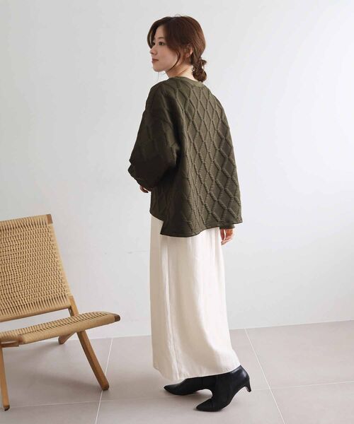 【セール】ソフトグリッターナロースカート(スカート)|le.coeur blanc(ルクールブラン) 【セール】ソフトグリッターナロースカート(スカート)|le.coeur blanc(ルクールブラン)