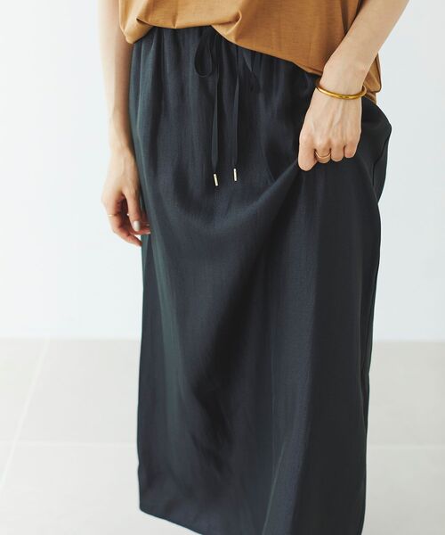 【セール】ソフトグリッターナロースカート(スカート)|le.coeur blanc(ルクールブラン) 【セール】ソフトグリッターナロースカート(スカート)|le.coeur blanc(ルクールブラン)