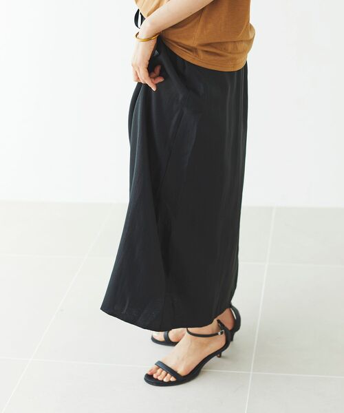 【セール】ソフトグリッターナロースカート(スカート)|le.coeur blanc(ルクールブラン) 【セール】ソフトグリッターナロースカート(スカート)|le.coeur blanc(ルクールブラン)