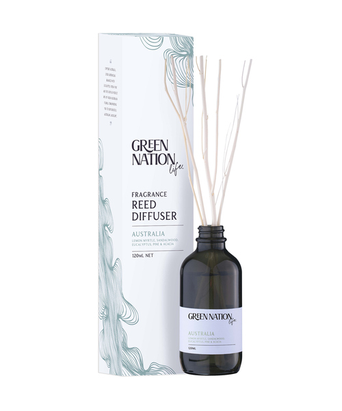 collex(コレックス)の「【GREEN NATION life】 ディフューザー 120ml(ルームフレグランス/お香・レディース・グリーン/ブルー/オレンジ/パープル・フリー)」の2枚目の写真
