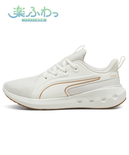 PUMA(プーマ)の「PUMA プーマ ユニセックス ソフトライド カーソン ランニングシューズ(スニーカー・メンズ・ブラック/ブラック×ピンク/カーキ/オフホワイト/ブラック系その他/レッド・22.5cm/23.5cm/24.5cm/25.5cm/22.0cm/24.0cm/25.0cm/26.0cm/27.0cm/28.0cm/29.0cm/26.5cm/27.5cm/28.5cm/29.5cm/30.0cm/23.0cm)」の2枚目の写真